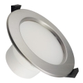 LED kupatilsko ugradno svetlo LED/10W/230V 4000K srebrno IP44