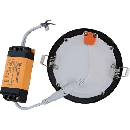 LED kupatilsko ugradno svetlo VEGA LED/6W/230V 2800K prečnik 11,8 cm IP44