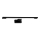 LED Kupatilsko zidno svetlo SHINE LED/7W/230V 40 cm IP44 crno
