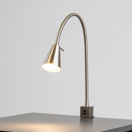 LED lampa sa klipsom 1xGU10/4,7W/230V matni hrom