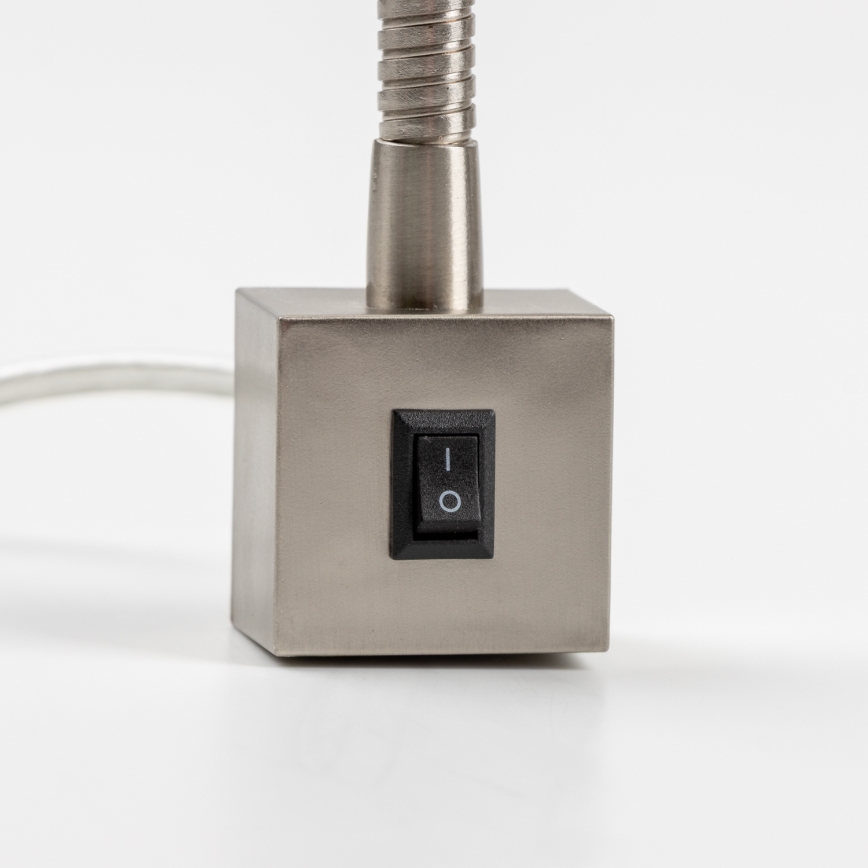 LED lampa sa klipsom 1xGU10/4,7W/230V matni hrom