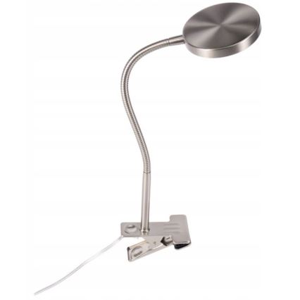 LED lampa sa klipsom LED/3,2W/230V matni hrom