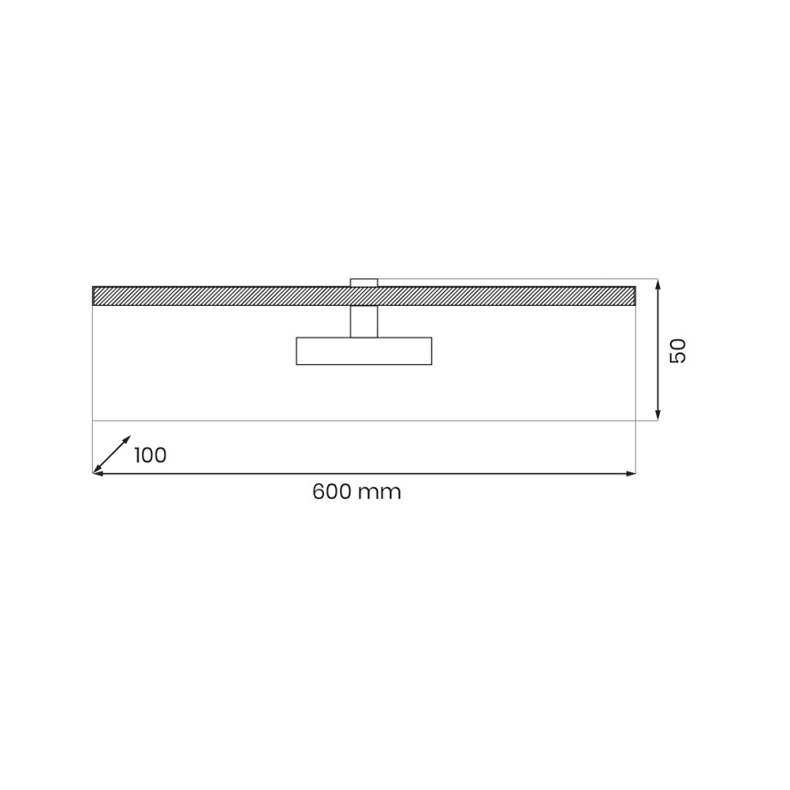LED lampa za slike PRADO LED/11W/230V, bela