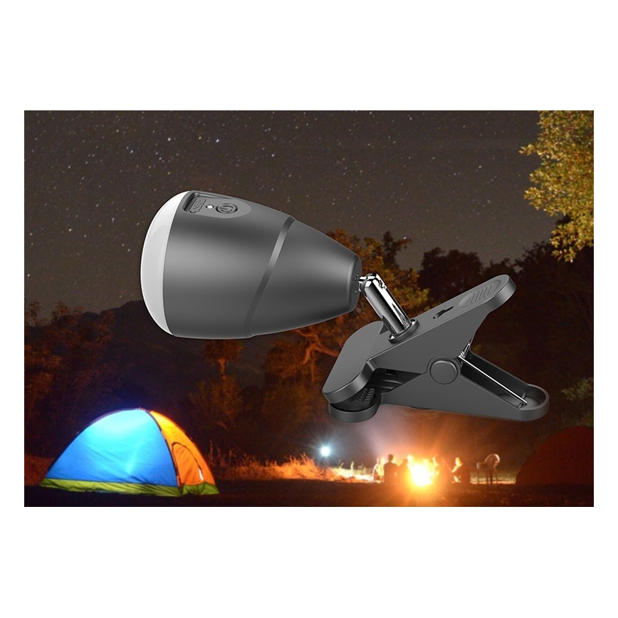LED lampica KLIP sa USB punjenjem LED/5W/5V 4000K