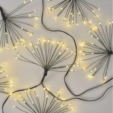 LED  lanac 150xLED/5,35m topla bela