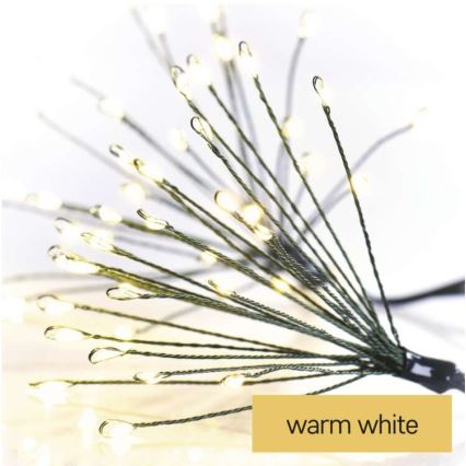 LED  lanac 150xLED/5,35m topla bela