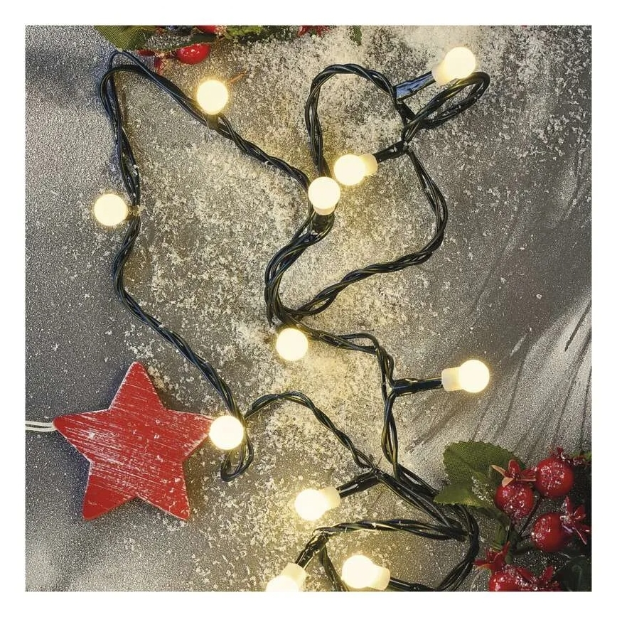 LED lanac 300xLED/230V/8 funkcija 35m IP44 topla bela