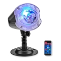 LED laserski projektor 6W/230V IP65 + daljinski upravljač