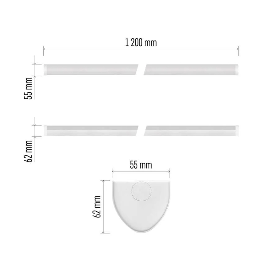LED linijsko svetlo LED/40W/230V 4000K 120 cm