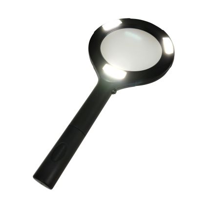 LED lupa 3× uvećanje sa LED osvetljenjem/3W/2xAA IP22