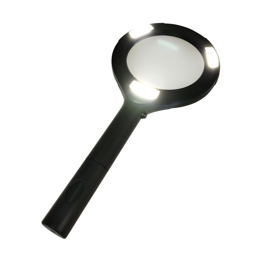 LED lupa 3× uvećanje sa LED osvetljenjem/3W/2xAA IP22