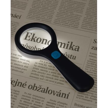 LED lupa 3× uvećanje sa LED osvetljenjem/3W/2×AAA IP22