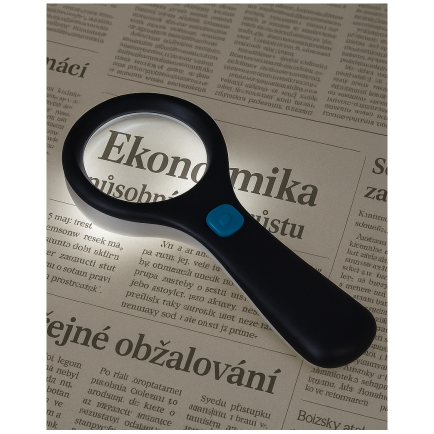 LED lupa 3× uvećanje sa LED osvetljenjem/3W/2×AAA IP22