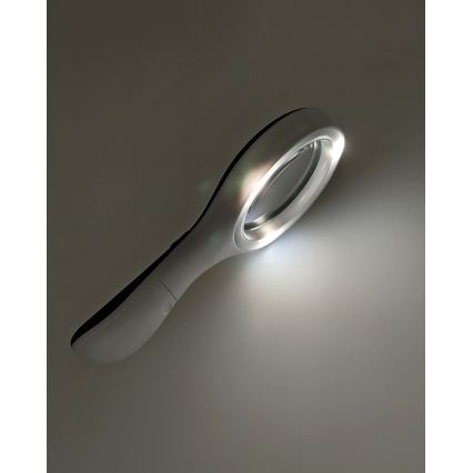 LED lupa 3× uvećanje sa LED osvetljenjem/3W/2×AAA IP22