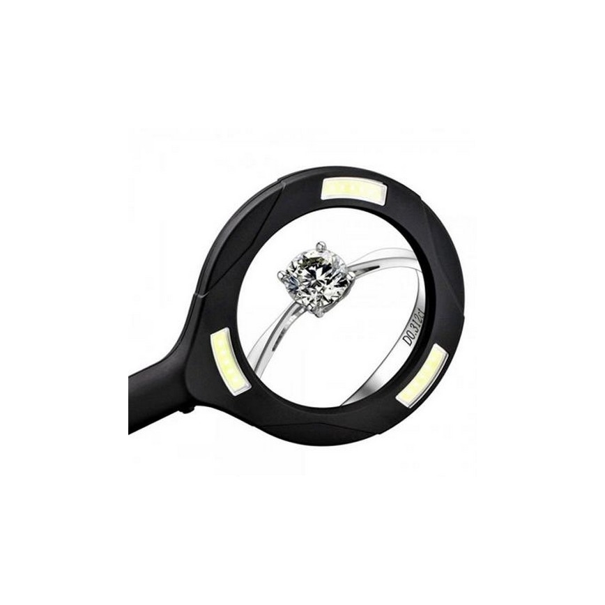 LED lupa 5× uvećanje sa LED osvetljenjem/3W/2×AA IP44