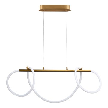 LED luster na lanku EMMA LED/38W/230V zlatna