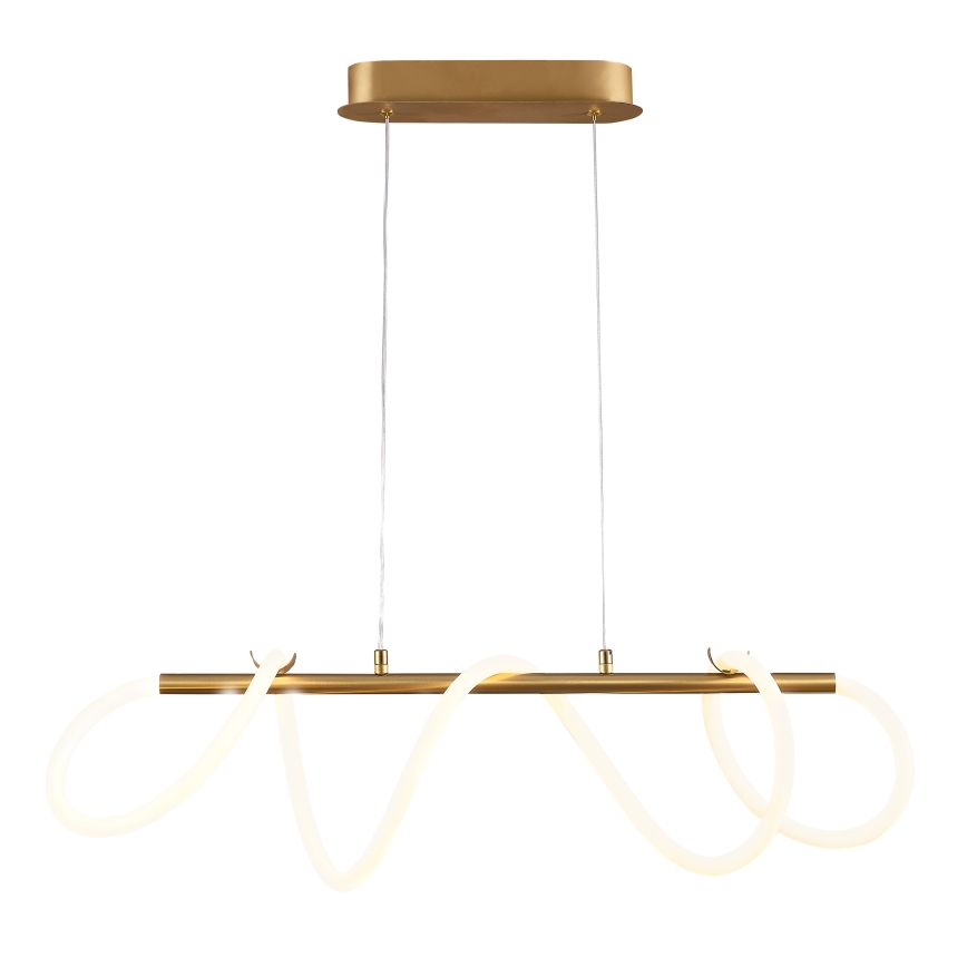 LED luster na lanku EMMA LED/38W/230V zlatna