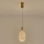 LED luster na lanku PERFORATO LED/6,3W/230V 3000K zlatna, prečnik 13 cm