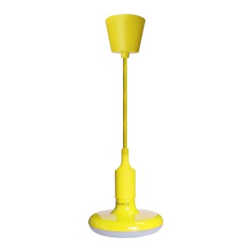 LED luster na sajli 1xE27/15W/230V 6000K žuta
