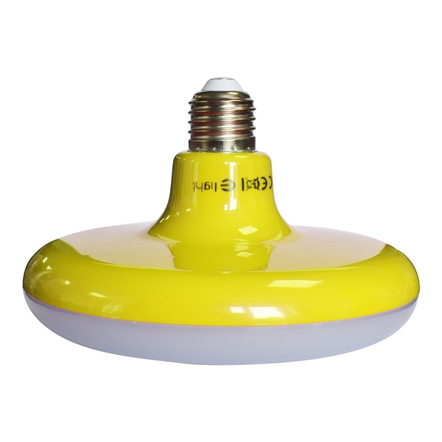 LED luster na sajli 1xE27/15W/230V 6000K žuta