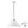 LED luster na sajli 1xE27/60W/230V bela/crvena