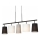 LED luster na sajli 5xE14/5,5W/230V 2700K