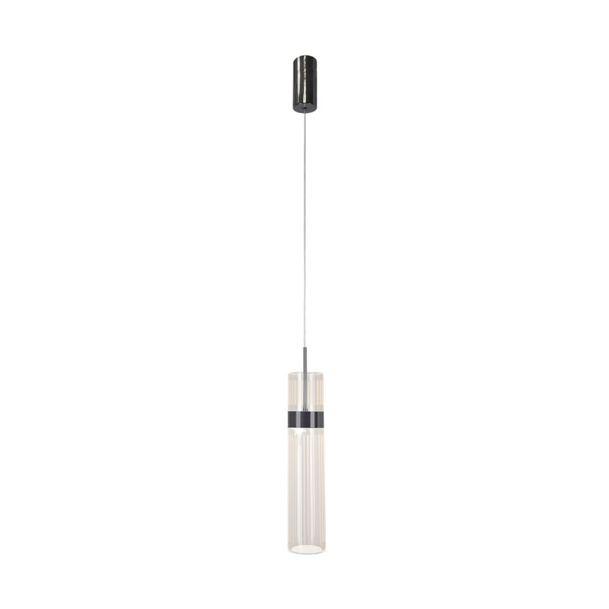 LED luster na sajli AMBIENTE LED/6W/230V 3000/4000/6000K crna