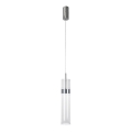 LED luster na sajli AMBIENTE LED/6W/230V 3000/4000/6000K sjajni hrom