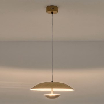 LED luster na sajli APSIS LED/7W/230V 3000 K prečnik 34,5 cm