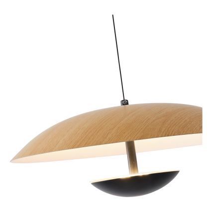 LED luster na sajli APSIS LED/7W/230V 3000 K prečnik 34,5 cm