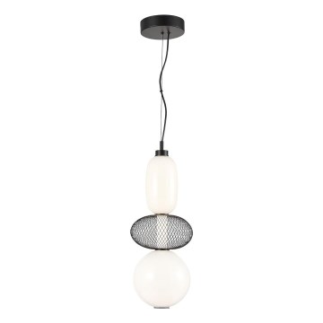 LED luster na sajli ARAME LED/23W/230V prečnik 22 cm crna