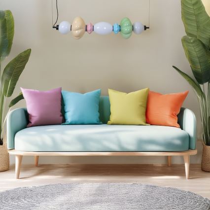 LED luster na sajli ASCOLI LED/24W/230V višebojan