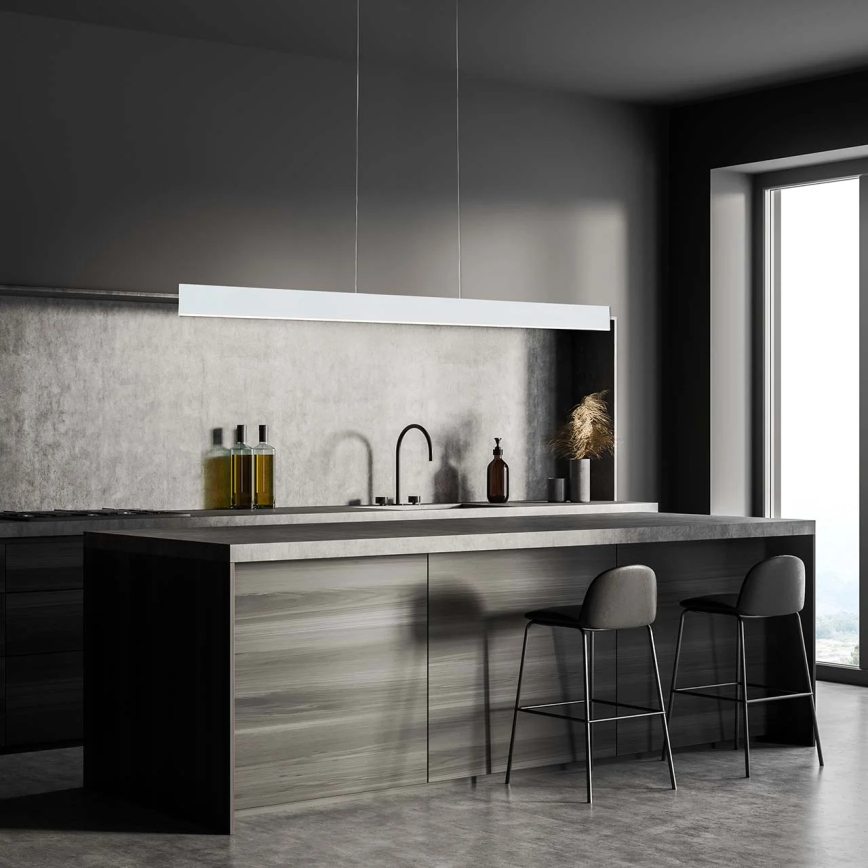 LED luster na sajli BERNADETTA LED/20W/230V 4000K bela