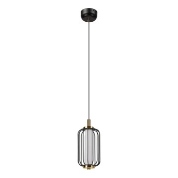 LED luster na sajli BONNIE LED/10W/230V 3000K crna