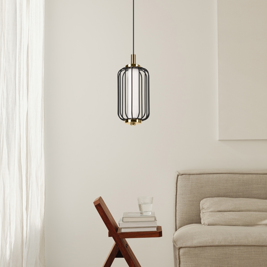 LED luster na sajli BONNIE LED/10W/230V 3000K crna