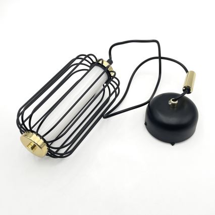 LED luster na sajli BONNIE LED/10W/230V 3000K crna