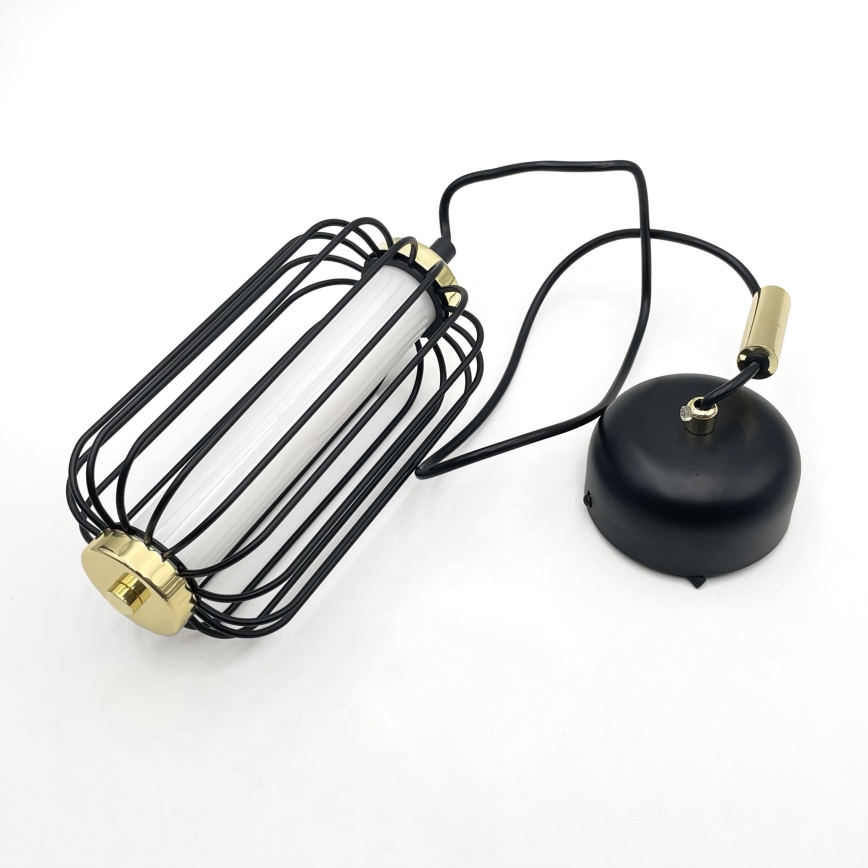 LED luster na sajli BONNIE LED/10W/230V 3000K crna