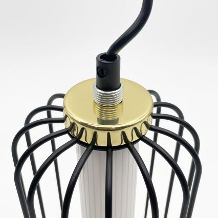 LED luster na sajli BONNIE LED/10W/230V 3000K crna