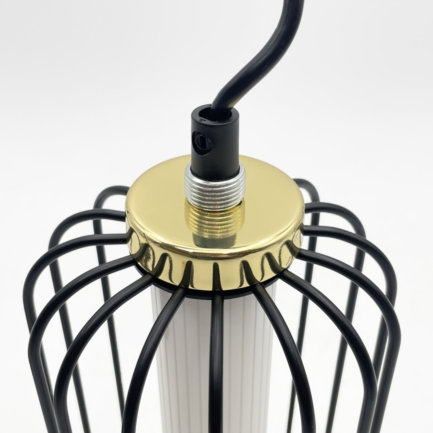 LED luster na sajli BONNIE LED/10W/230V 3000K crna