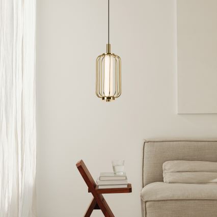 LED luster na sajli BONNIE LED/10W/230V 3000K zlatni