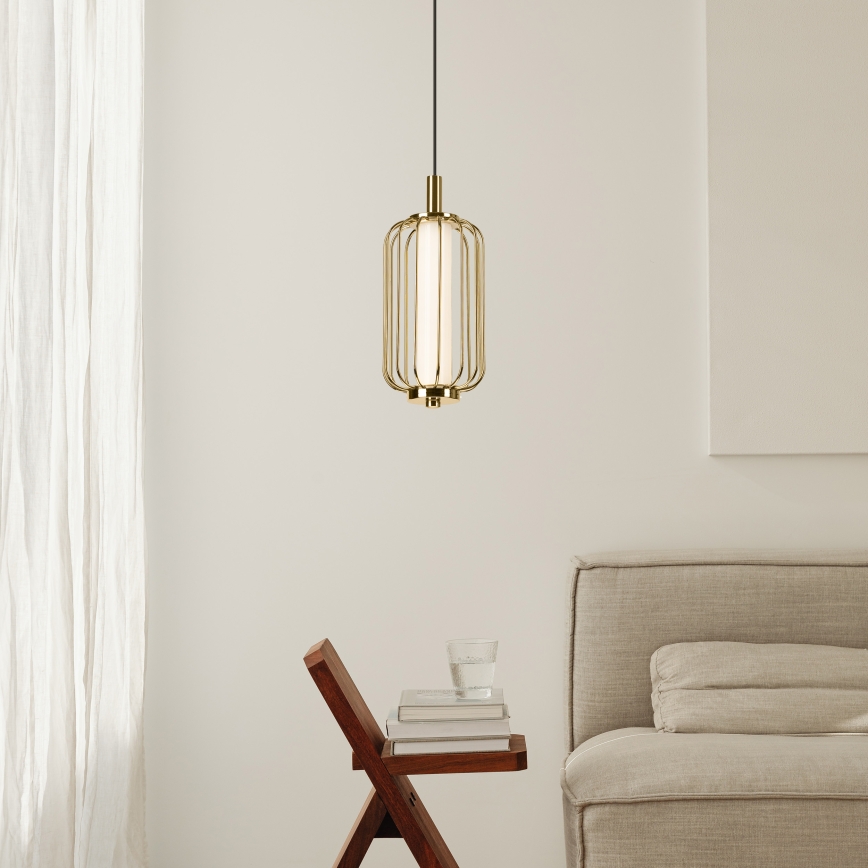 LED luster na sajli BONNIE LED/10W/230V 3000K zlatni