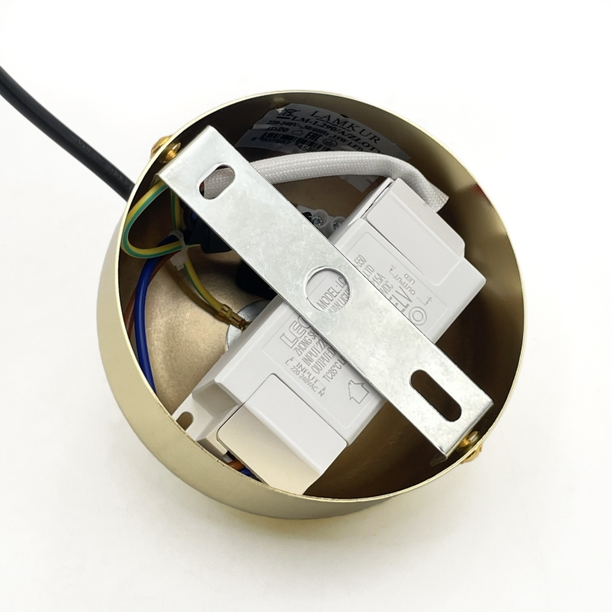 LED luster na sajli BONNIE LED/10W/230V 3000K zlatni