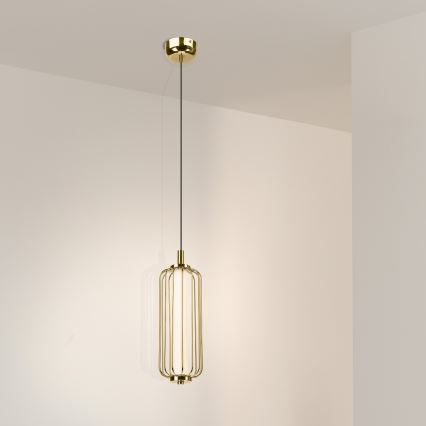 LED luster na sajli BONNIE LED/15W/230V 3000K zlatna