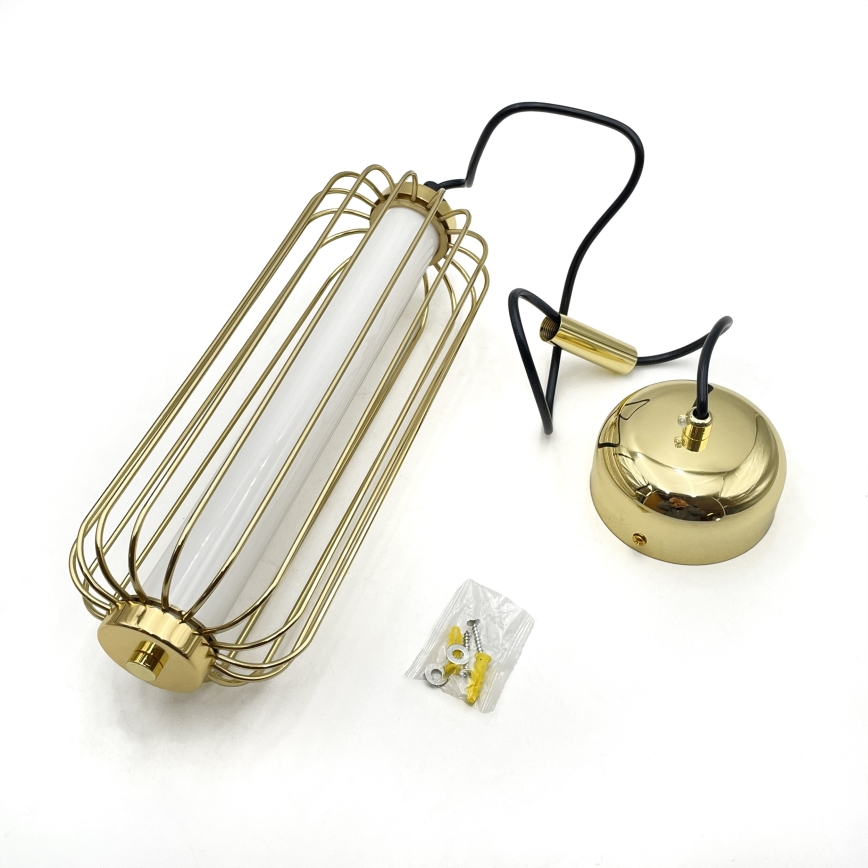 LED luster na sajli BONNIE LED/15W/230V 3000K zlatna