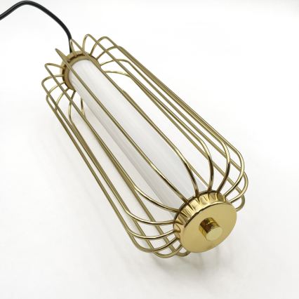 LED luster na sajli BONNIE LED/15W/230V 3000K zlatna