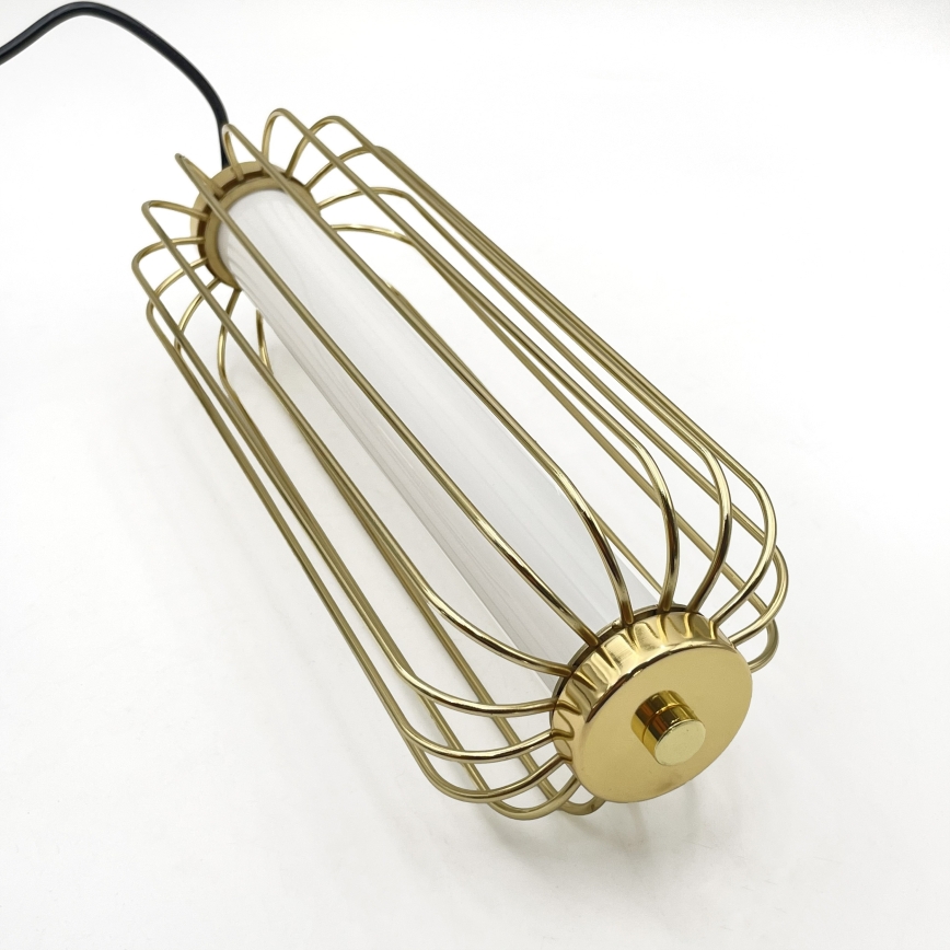 LED luster na sajli BONNIE LED/15W/230V 3000K zlatna