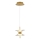 LED Luster na sajli BUTTERFLY 2xLED/5W/230V 3000K zlatna