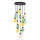 LED luster na sajli CACTUS 16xLED/3,12W/230V 3000K zelena/žuta/bela