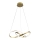 LED luster na sajli CAPPIO LED/36W/230V zlatni