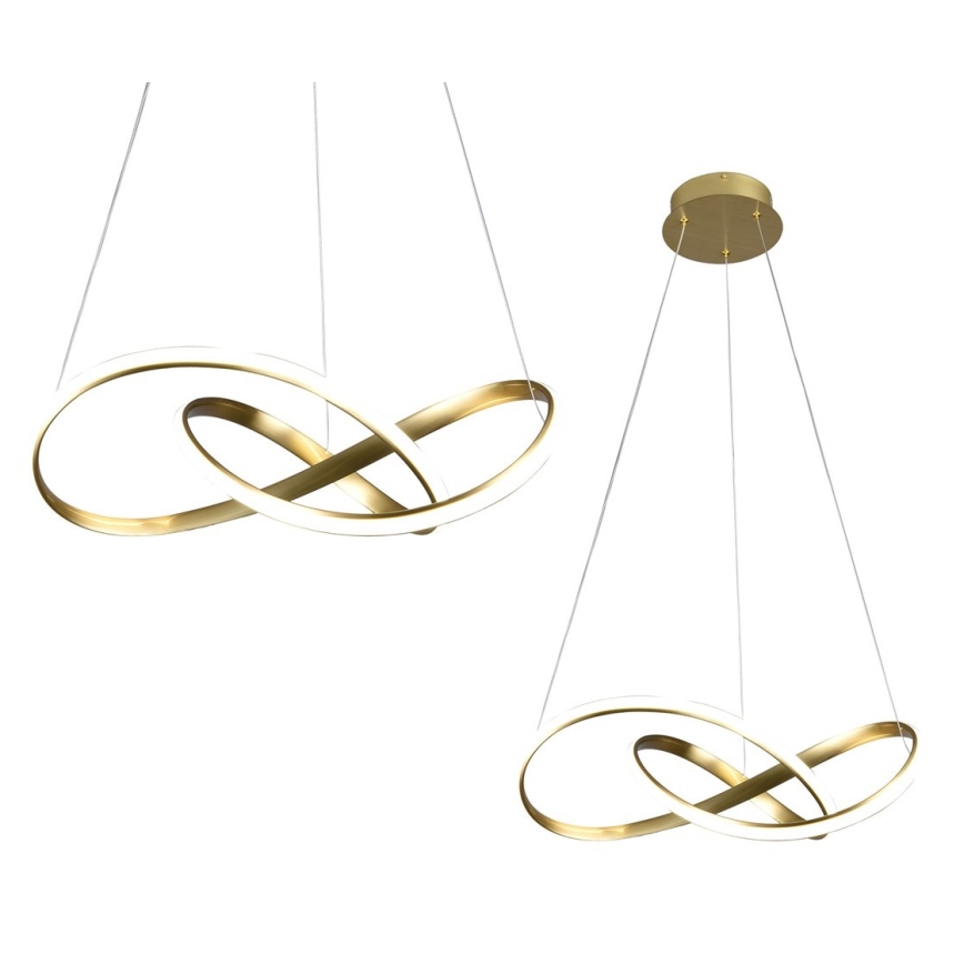LED luster na sajli CAPPIO LED/36W/230V zlatni